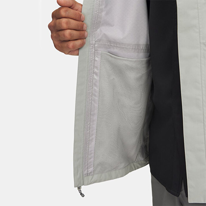 Under Armour Cloudstrike Erkek Gri Yağmurluk