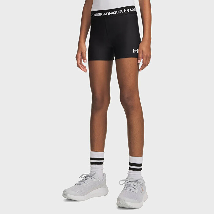 Under Armour HeatGear Kız Çocuk Siyah Şort
