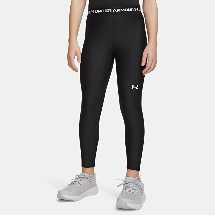 Under Armour HeatGear Kız Çocuk Siyah Tayt