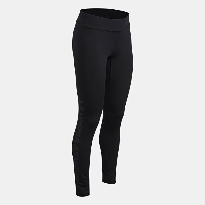 Under Armour Motion Branded Kız Çocuk Siyah Tayt