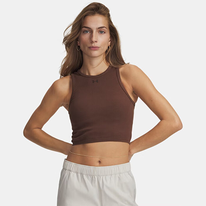 Under Armour Seamless Cotton Hand Kadın Kahverengi Atlet