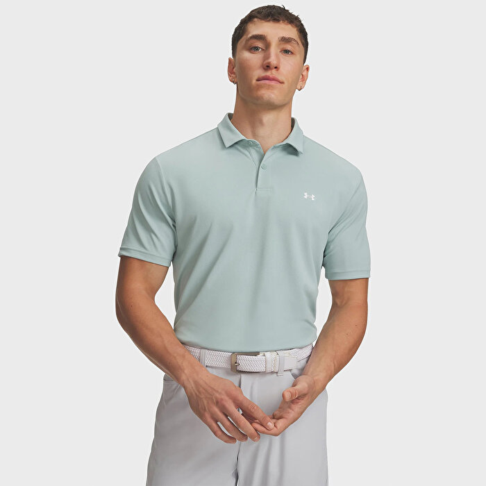 Under Armour T2G Pique Erkek Mavi Polo Yaka Tişört