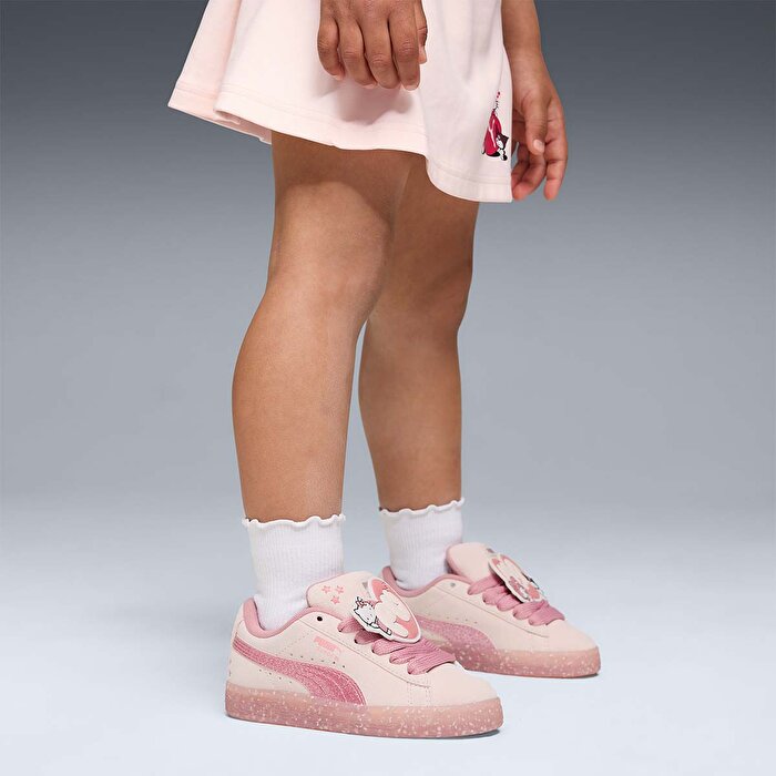Puma Suede XL Hello Kitty&Friends 2 Ps Kız Çocuk Pembe Spor Ayakkabı