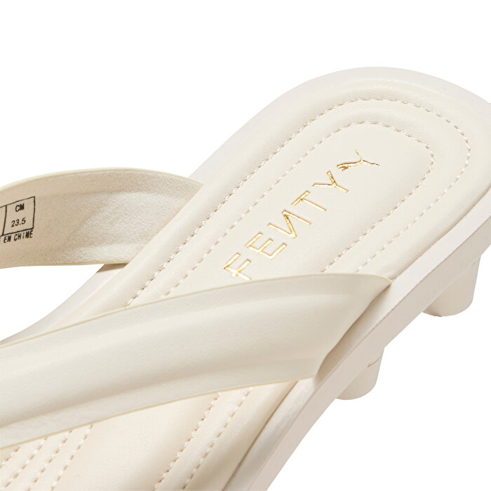 Puma x Fenty Cat Cleat L Kadın Ekru Terlik