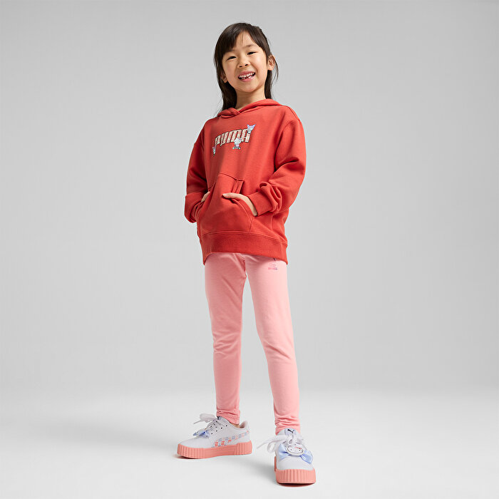 Puma Hello Kitty&Friends Graphic Kız Çocuk Kırmızı Kapüşonlu Sweatshirt