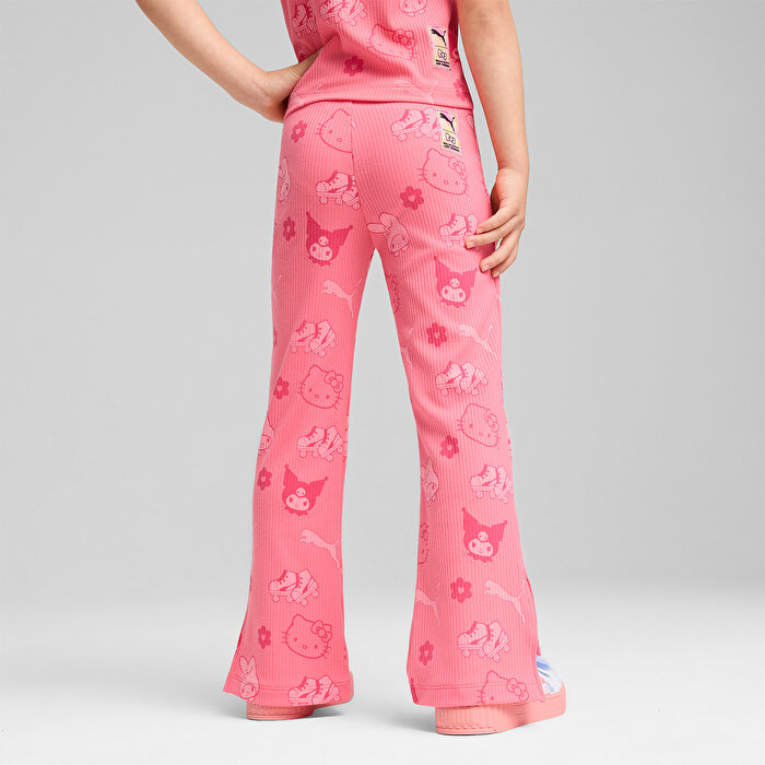 Puma Hello Kitty&Friends Ribbed Kız Çocuk Pembe Tayt