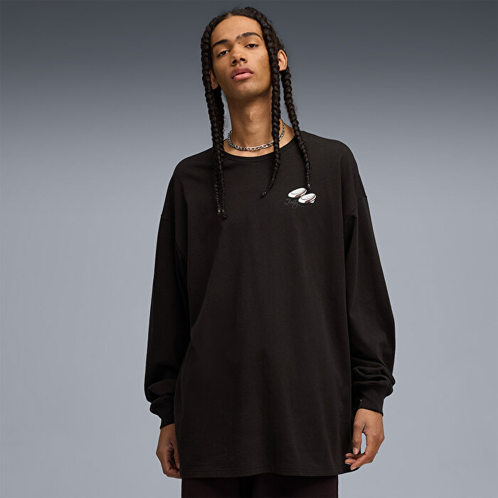 Puma x Fenty x Smurfs Siyah Sweatshirt