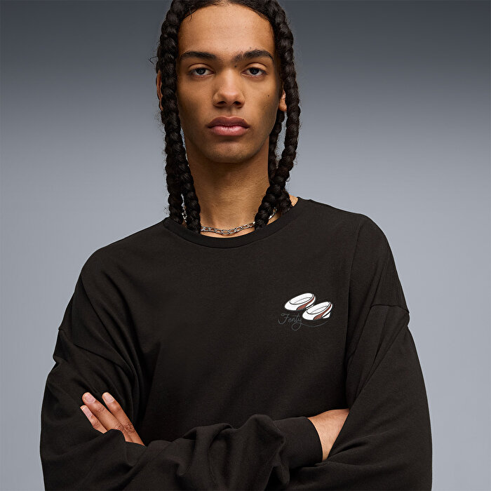 Puma x Fenty x Smurfs Siyah Sweatshirt