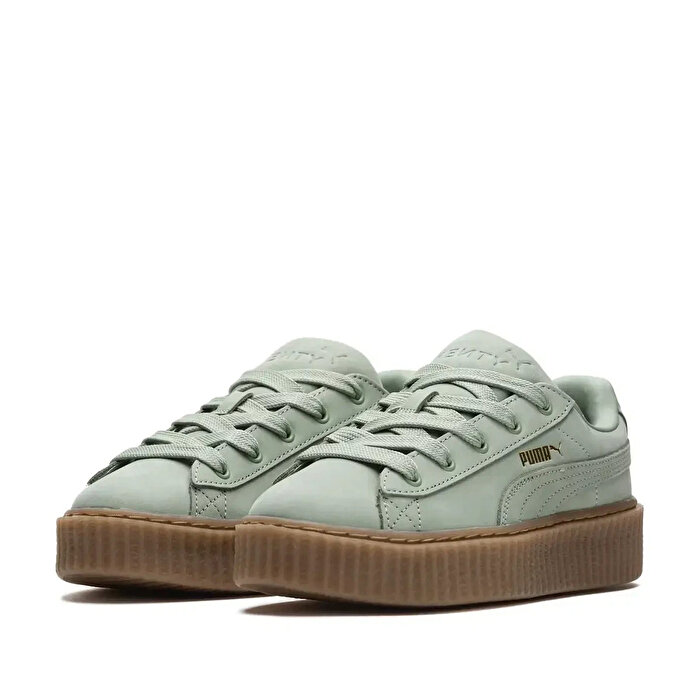 Puma Creeper Phatty Nubuck Yeşil Sneaker