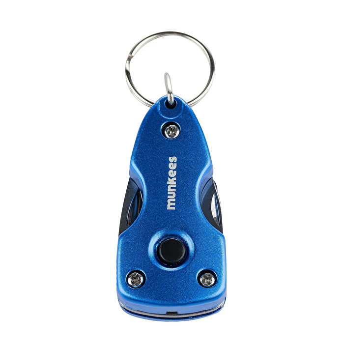 Munkees Multi Tool Led Light Lacivert Anahtarlık