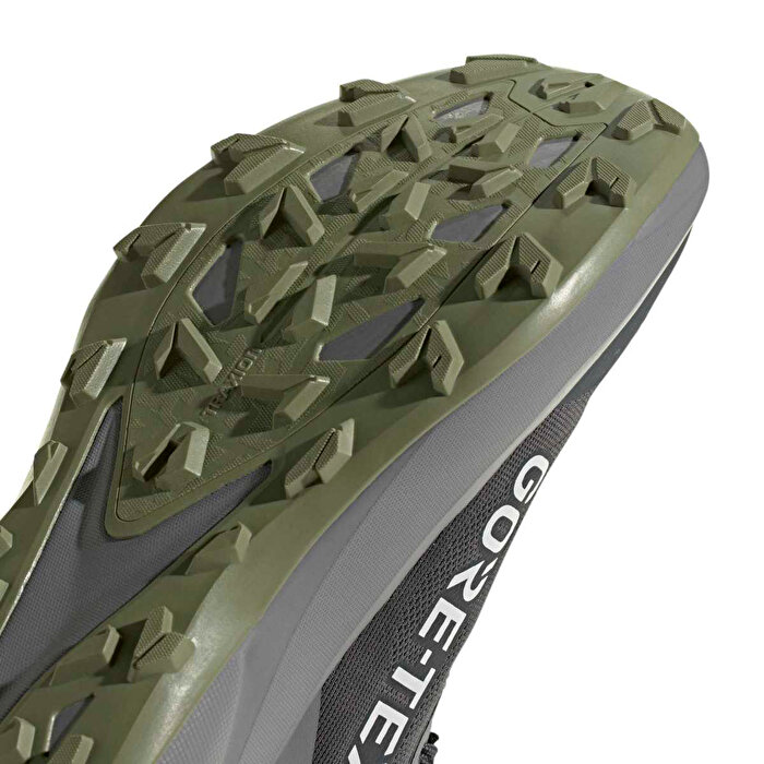 adidas Terrex Tracefinder Plus Goretex Erkek Gri Outdoor Ayakkabı