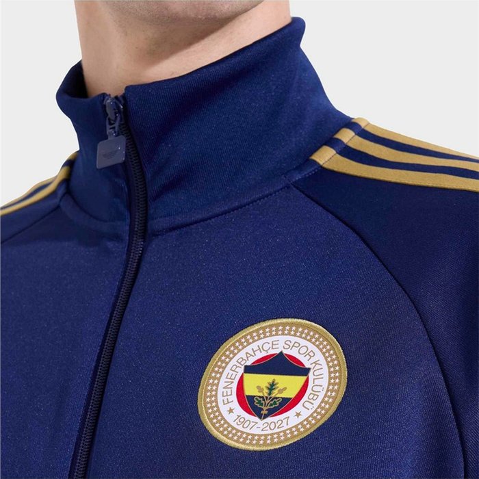 adidas Fenerbahçe OG2 Erkek Lacivert Dik Yaka Ceket