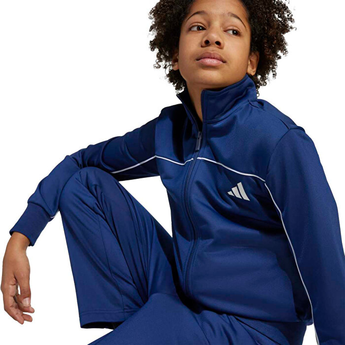 adidas Cp Tr Çocuk Lacivert Dik Yaka Eşofman Takımı