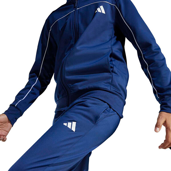 adidas Cp Tr Çocuk Lacivert Dik Yaka Eşofman Takımı