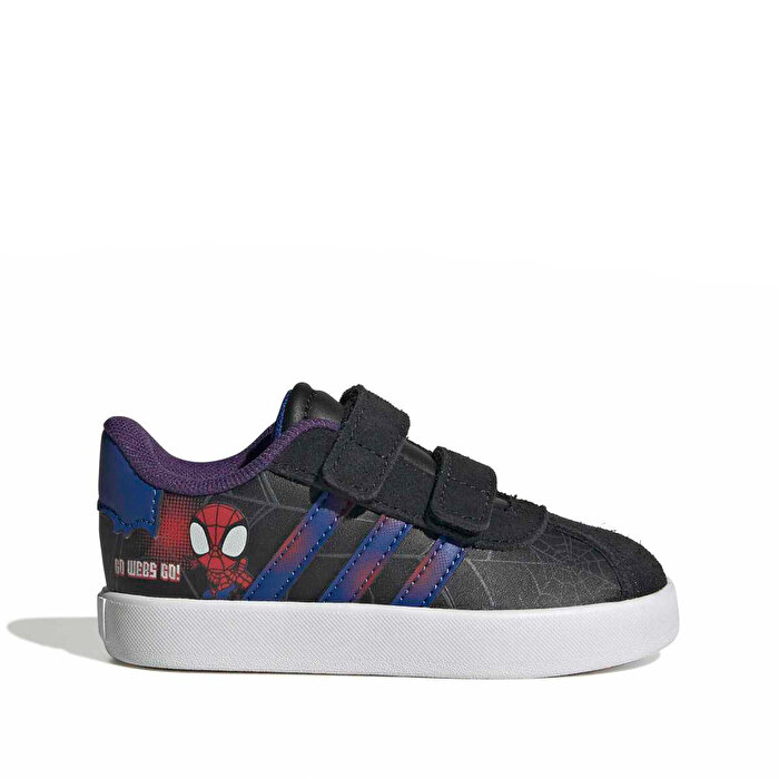 adidas Vl Court Spiderman Cf I Bebek Siyah Sneaker