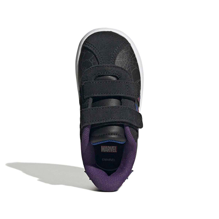 adidas Vl Court Spiderman Cf I Bebek Siyah Sneaker