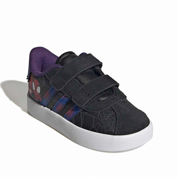 adidas Vl Court Spiderman Cf I Bebek Siyah Sneaker