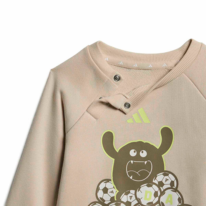 adidas Monster Bebek Bej Eşofman Takımı