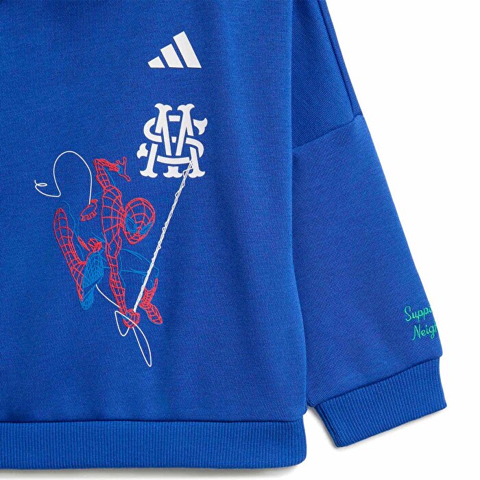 adidas Marvel Spiderman Jogger Bebek Lacivert Eşofman Takımı