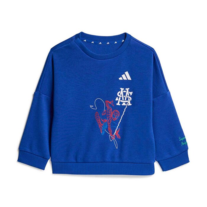adidas Marvel Spiderman Jogger Bebek Lacivert Eşofman Takımı