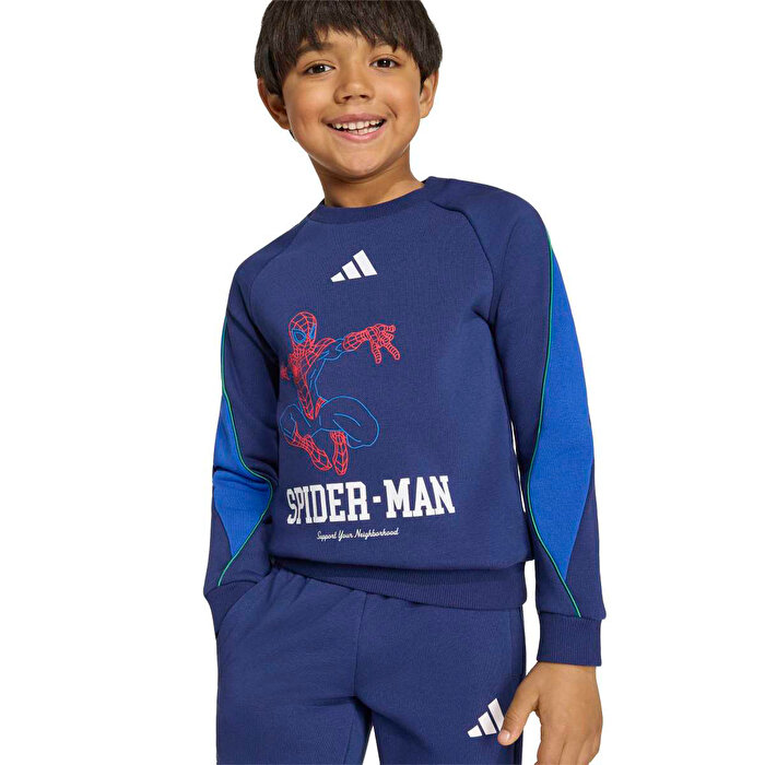 adidas Lk Marvel Spiderman Jogger Çocuk Lacivert Eşofman Takımı