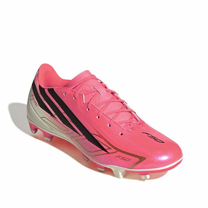 adidas F50 Hyperfast Club Fg/Mg Erkek Pembe Krampon