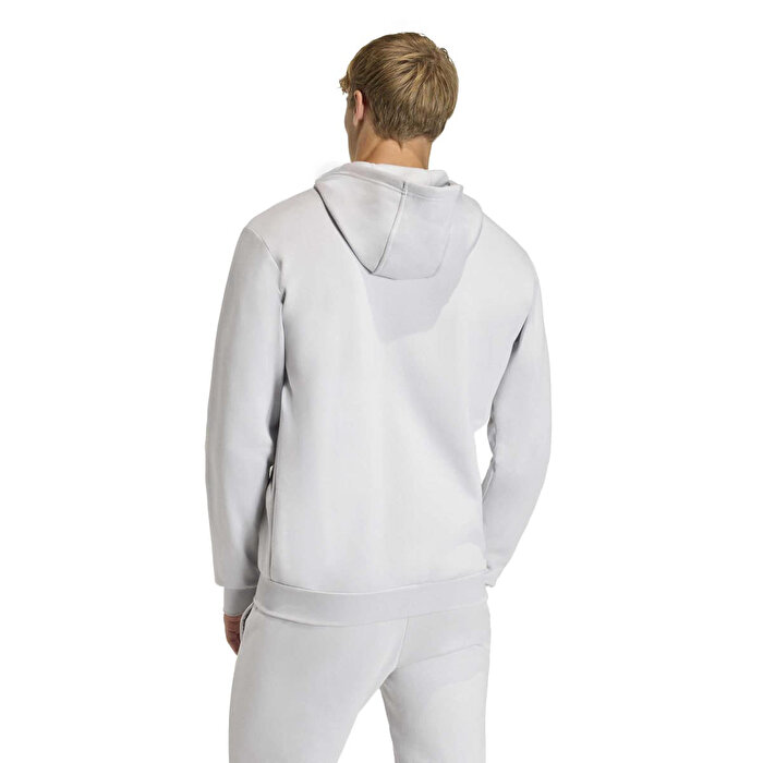 adidas Entrada 26 Erkek Gri Kapüşonlu Ceket