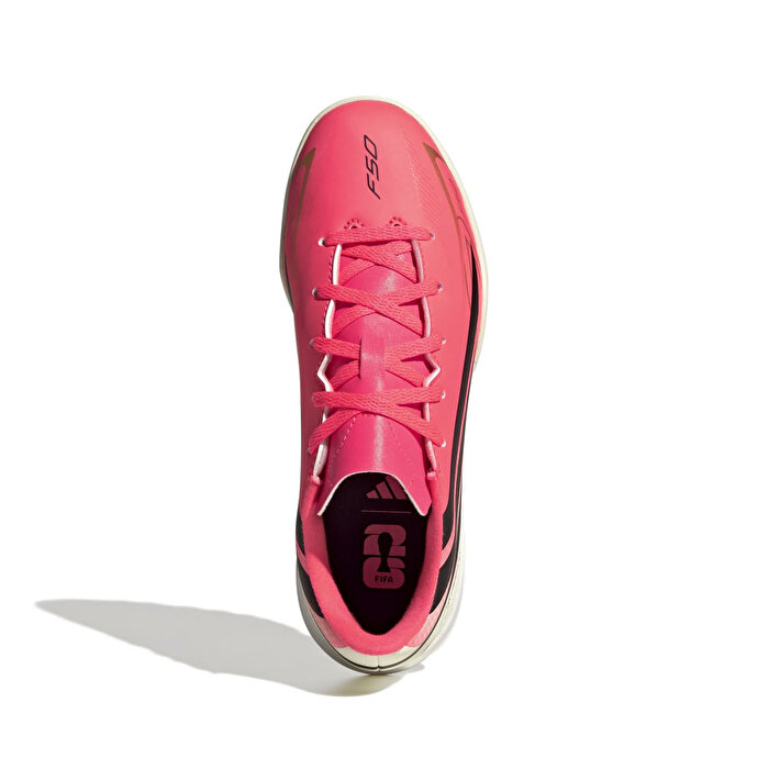adidas F50 Hyperfast Club Tf J Çocuk Pembe Halı Saha Ayakkabısı