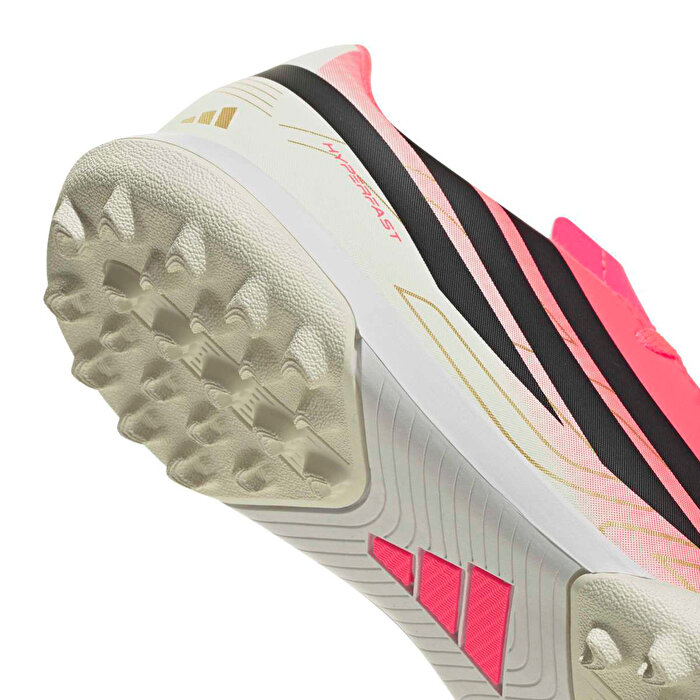 adidas F50 Hyperfast Club Tf J Çocuk Pembe Halı Saha Ayakkabısı
