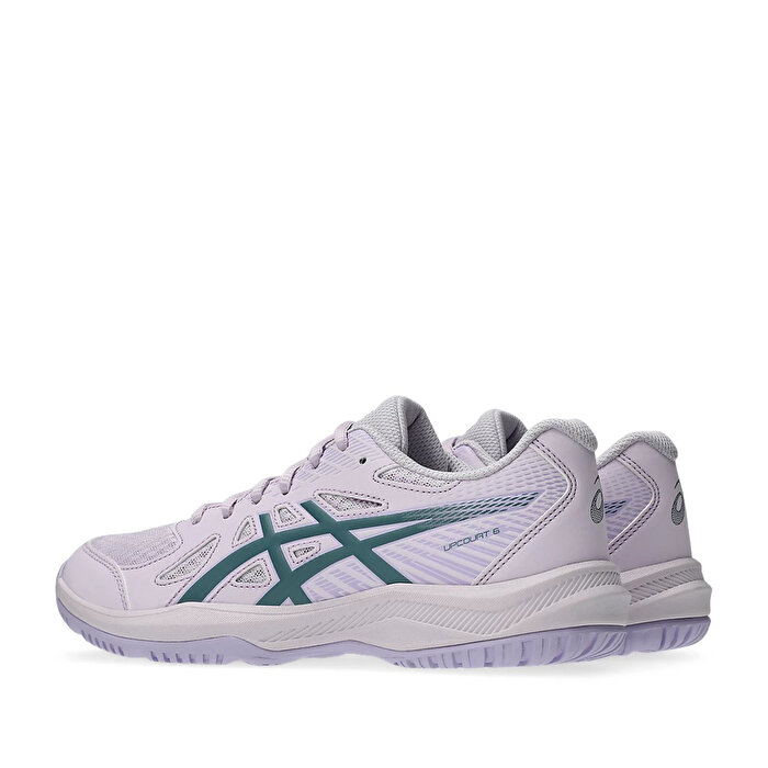 Asics Upcourt 6 Kadın Mor Voleybol Ayakkabısı