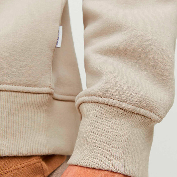 Jack&Jones Bradley Noos Erkek Bej Sweatshirt