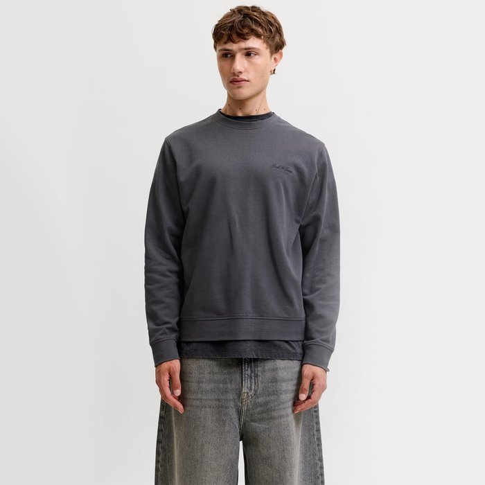 Jack&Jones Archive Graphic Erkek Siyah Sweatshirt