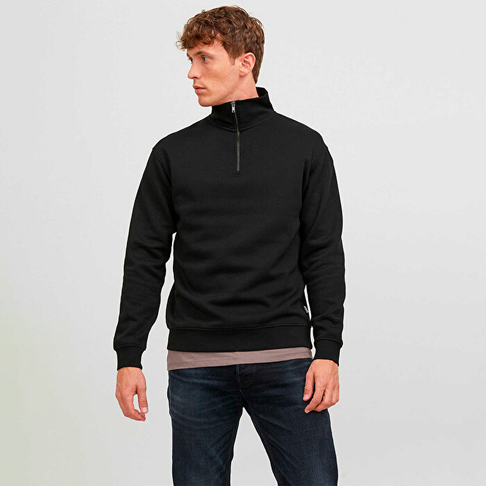 Jack&Jones Bradley Noos Erkek Siyah Sweatshirt