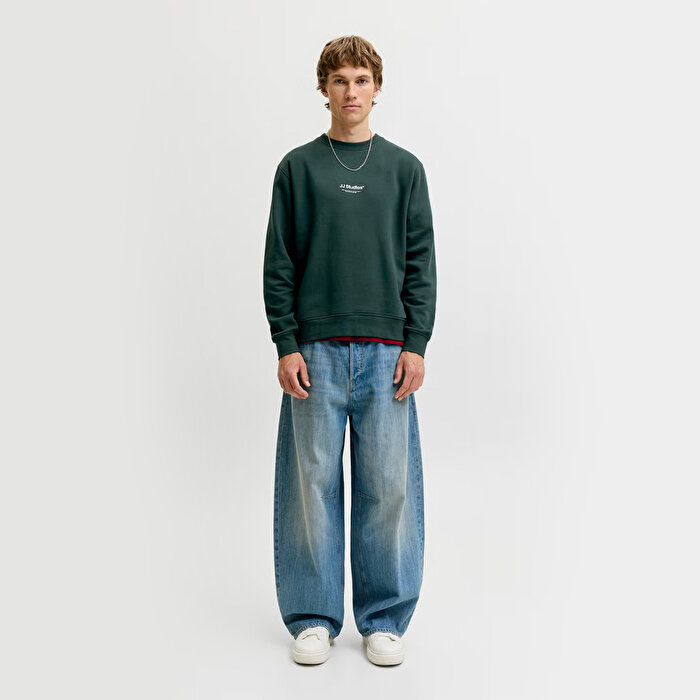 Jack&Jones Soho Erkek Yeşil Sweatshirt