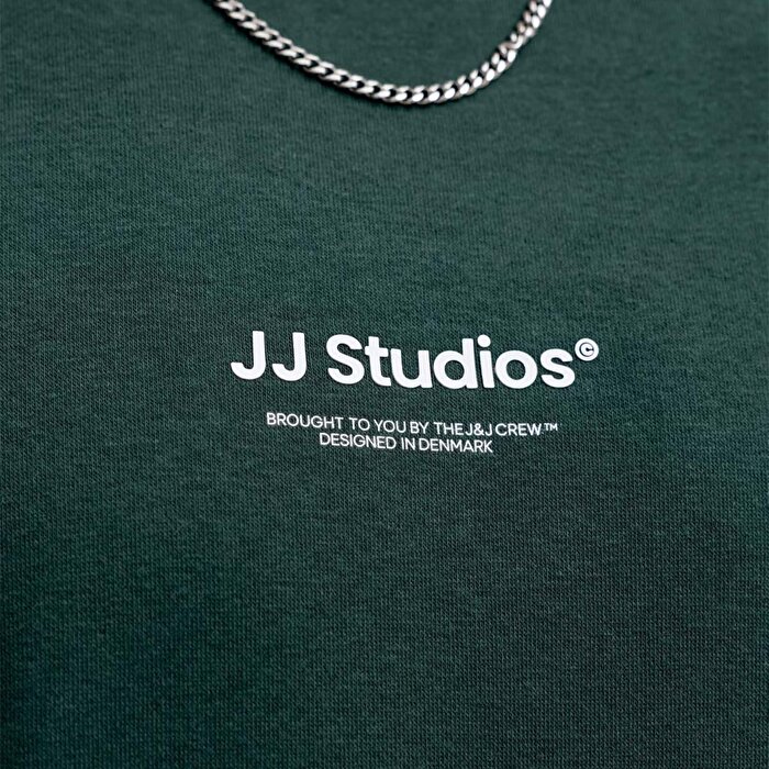 Jack&Jones Soho Erkek Yeşil Sweatshirt