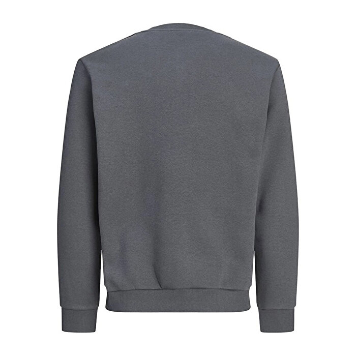 Jack&Jones Logo  Erkek Siyah Sweatshirt