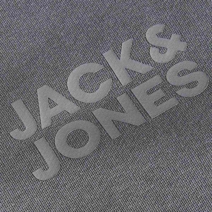 Jack&Jones Logo  Erkek Siyah Sweatshirt