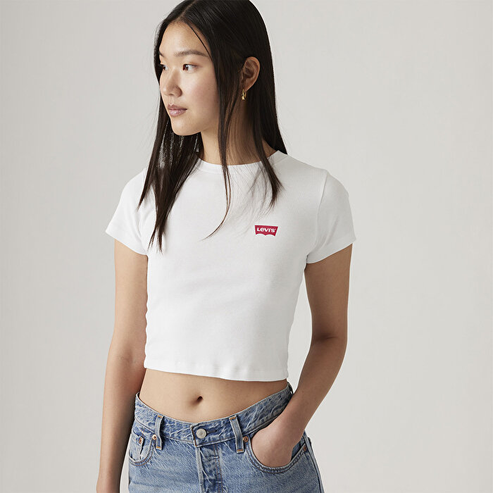 Levi's Essential Sporty Kadın Beyaz Tişört