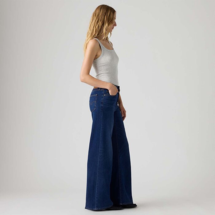 Levi's 728 Hr Wide Leg Kadın Lacivert Jean