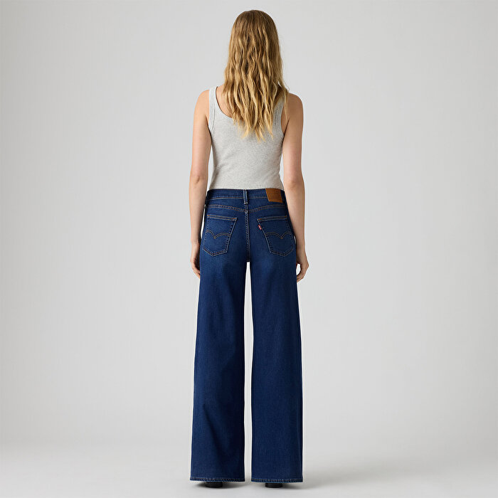 Levi's 728 Hr Wide Leg Kadın Lacivert Jean