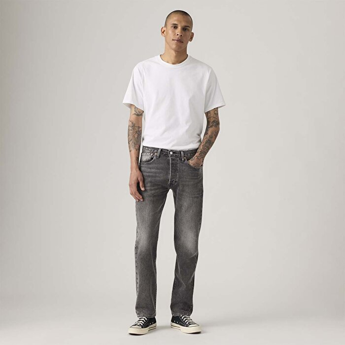 Levi's 501 Erkek Gri Jean