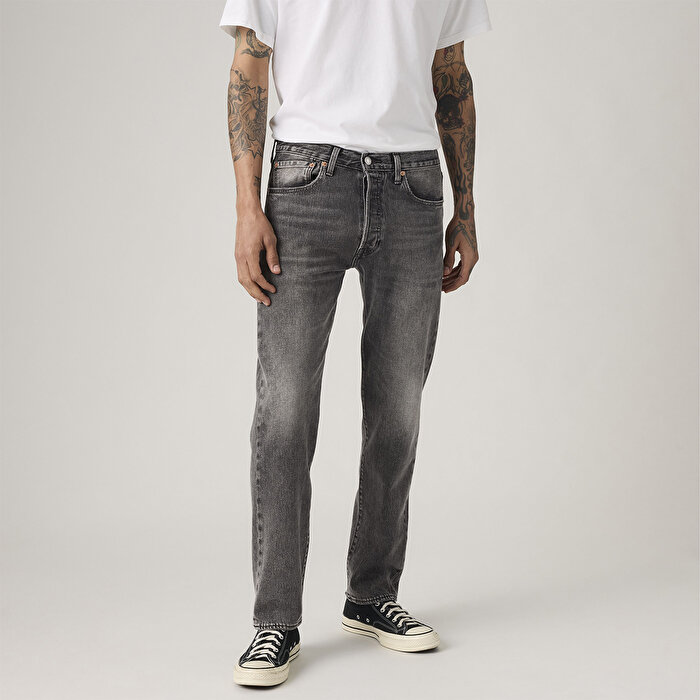 Levi's 501 Erkek Gri Jean