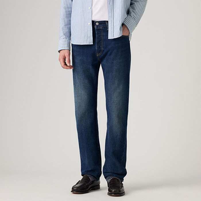 Levi's 501 Erkek Lacivert Jean