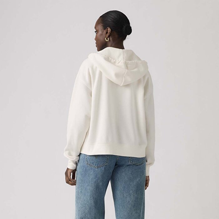 Levi's Everyday Kadın Ekru Kapüşonlu Ceket
