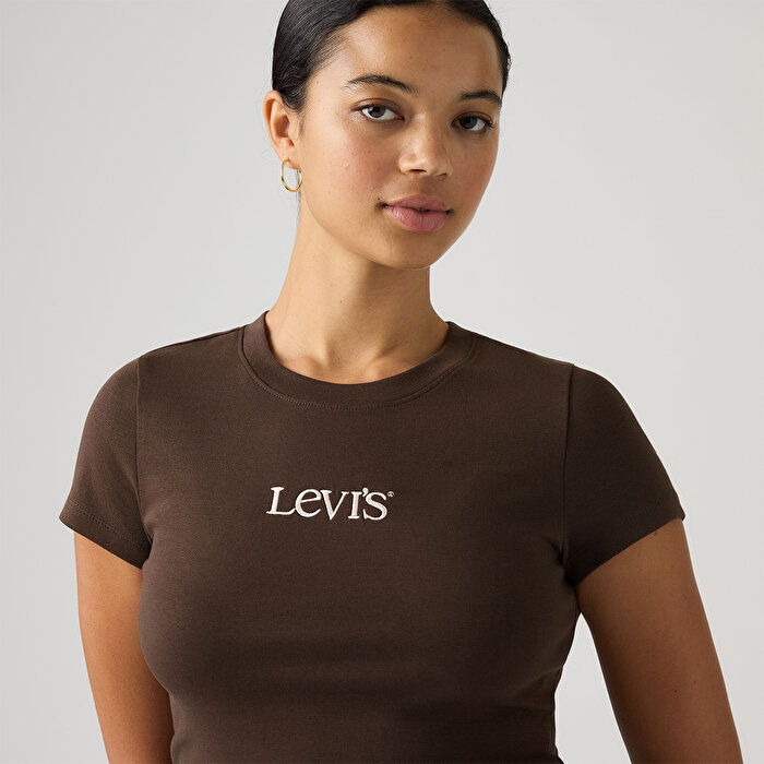 Levi's Gr Essential Baby Kadın Kahverengi Tişört
