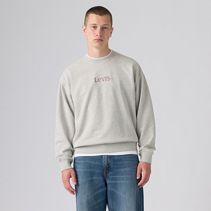 Levi's Sunset Erkek Gri Sweatshirt