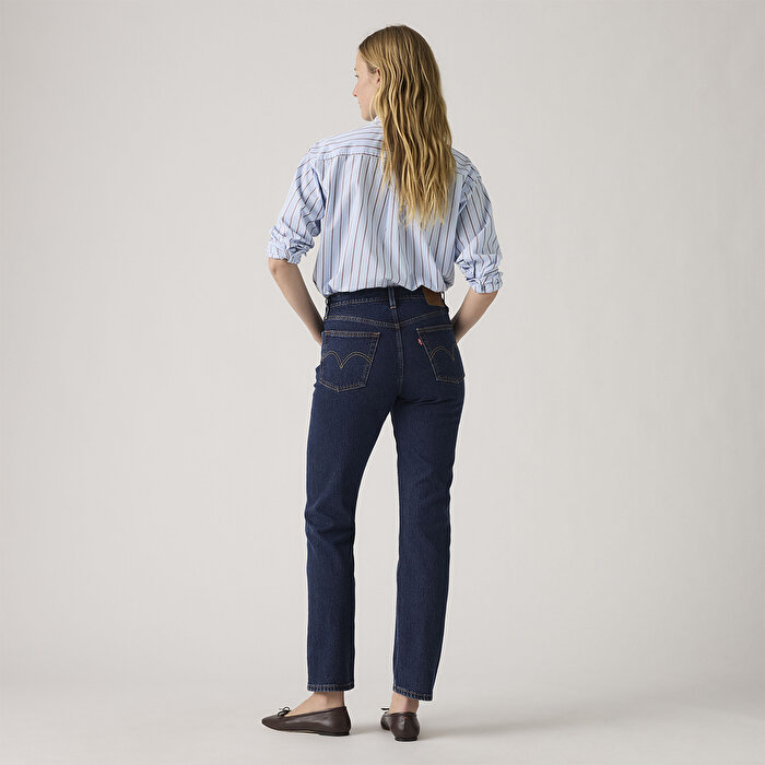 Levi's 501 Kadın Lacivert Jean