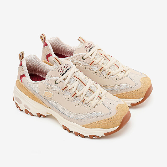 Skechers D'lites Kadın Bej Spor Ayakkabı