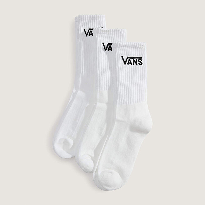Vans Classic Crew Beyaz Çorap