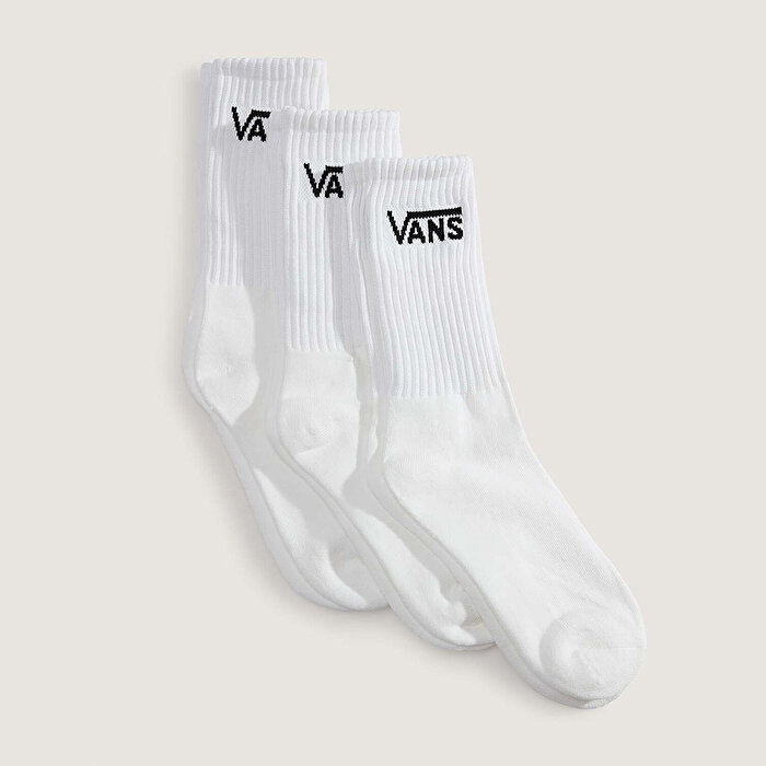 Vans Classic Crew Beyaz Çorap